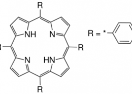 四苯基卟啉 CAS 917-23-7 结构式