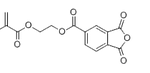 4-甲基丙烯酰氧基偏苯三酸酐 CAS 号 70293-55-9 结构式
