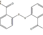 二硫-2,2'-双(N-甲基苯甲酰胺) CAS 2527-58-4 结构式