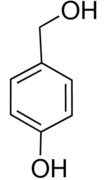 4-羟基苯甲醇（PHBA）CAS号-623-05-2-结构式