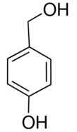 4-羟基苯甲醇（PHBA）CAS号-623-05-2-结构式