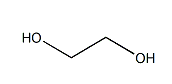 乙二醇 CAS号 107-21-1 结构式