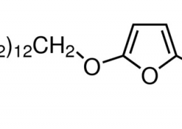 5-(十四烷氧基)-2-呋喃羧酸 CAS 54857-86-2 结构式