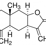 异土木香内酯 CAS 470-17-7 结构式