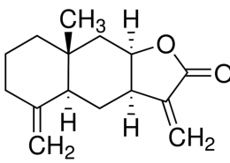 异土木香内酯 CAS 470-17-7 结构式
