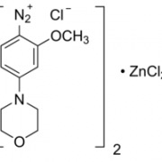 2-甲氧基-4-吗啉基重氮苯氯化锌盐 CAS号 67801-08-5 结构式