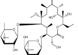 克拉霉素EP杂质A CAS号 124412-58-4 结构式
