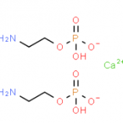 双（2-氨基乙基磷酸氢钙）CAS号 18672-70-3 结构式
