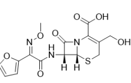 头孢呋辛钠杂质A CAS号 56238-63-25002 结构式