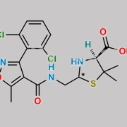 CAS molecular structure