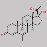CAS molecular structure