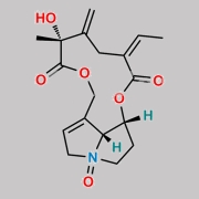 CAS molecular structure