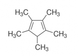 1,2,3,4,5-五甲基环戊二烯 CAS 4045-44-7-结构式