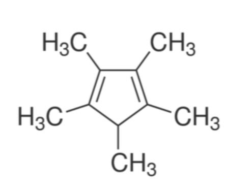 1,2,3,4,5-五甲基环戊二烯 CAS 4045-44-7-结构式