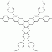 2,3,8,9,14,15-六(4-甲酰基苯基)二喹喔啉[2,3-a2′,3′-c]吩嗪 CAS 2307218-00-2-结构式