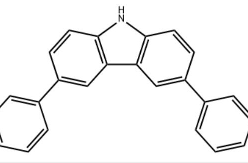 3,6-二苯基-9H-咔唑 CAS 56525-79-2-结构式