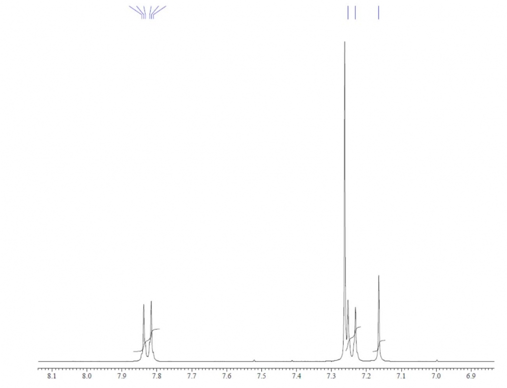 4,4',4'',4'''-(1,4-亚苯基双(氮杂三基))四苯甲醛 CAS 854938-59-3-NMR1