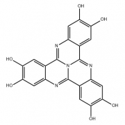 4A,14B-二氢-4B1,5,10,15-四氮萘并[1,2,3-GH]丁苯-2,3,7,8,12,13-己醇-CAS号148494-98-8-结构式