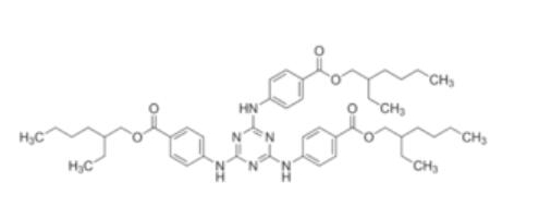 乙基己基三嗪酮 CAS 88122-99-0 结构式